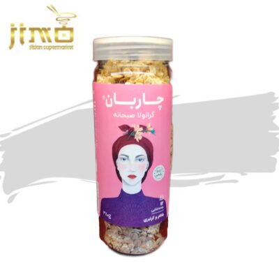 گرانولا بادام و کرنبری
